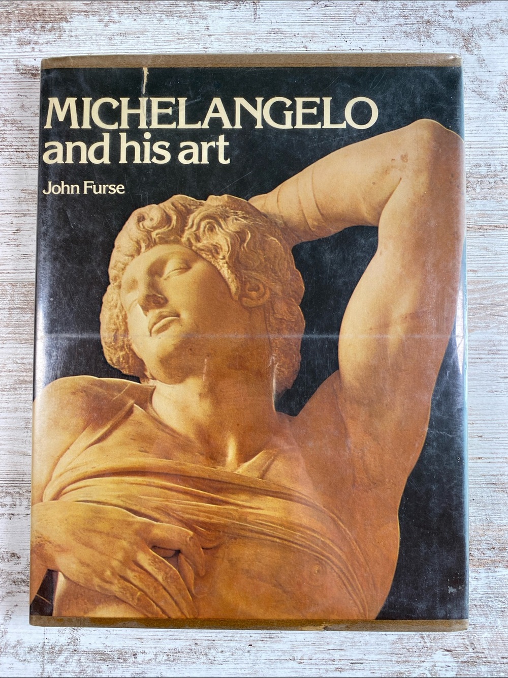 Michelangelo and His Art John Furse 1975 Vintage Hardcover Art Book Illustrated